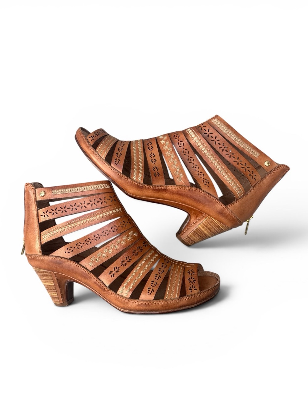 Pikolinos Java Leather Gladiator Sandal Size 39